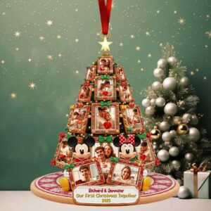 Celebrate Your Love Our First Christmas Together Ornament Personalized Gift for Couples Celebrate Your Love Our First Christmas Together Ornament Personalized Gift for Couples