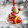 Grinch Holiday Touchdown Ornament Personalized Christmas Gift Sport Lovers Grinch Holiday Touchdown Ornament Personalized Christmas Gift Sport Lovers