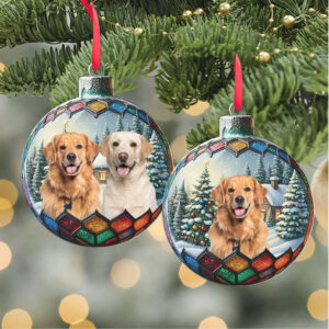Christmas Dog Photo Acrylic Ornament Personalized Custom Dog Cat Pet Photo Ornament Christmas Dog Photo Acrylic Ornament Personalized Custom Dog Cat Pet Photo Ornament