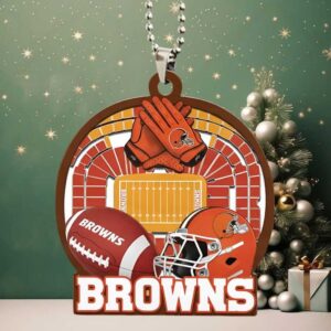 Cleveland Browns Stadium View Car & Christmas Ornament