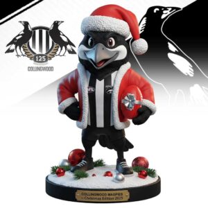 Collingwood Magpies 2025 Christmas Ornament
