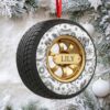 Christmas Ornament The item is a 2D flat ornament designed to be hung Christmas Ornament The item is a 2D flat ornament designed to be hung