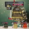 Personalized Football Player Christmas Ornament Custom Name & Number Gift Personalized Football Player Christmas Ornament Custom Name & Number Gift