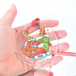 Custom Funny Six Seven Meme Glass Ornament 6 7 Viral Christmas Decoration Gen Z Slang Holiday Keepsake Gifts Custom Funny Six Seven Meme Glass Ornament 6 7 Viral Christmas Decoration Gen Z Slang Holiday Keepsake Gifts