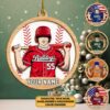 Personalized Hockey Player Photo Ornament Personalized Hockey Player Photo Ornament