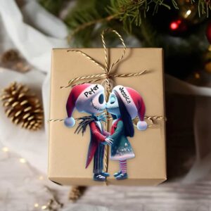Custom Nightmare Before Christmas Couple’s Keepsake Custom Nightmare Before Christmas Couple’s Keepsake