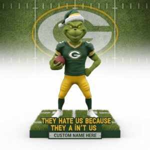 Customizable They Hate Us Green Bay Packers OrnamentCustomizable They Hate Us Green Bay Packers Ornament