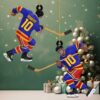 Personalized Brisbane Broncos Football Christmas Ornament Personalized Brisbane Broncos Football Christmas Ornament