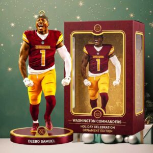 Deebo Samuel Washington Commanders Player Ornament