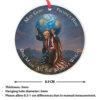 Custom Trump 2025 Glass Christmas Ornament MAGA Patriotic Ornament 47th President Republican Gift Custom Trump 2025 Glass Christmas Ornament MAGA Patriotic Ornament 47th President Republican Gift