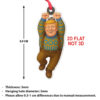 Custom Funny Six Seven Meme Glass Ornament 6 7 Viral Christmas Decoration Gen Z Slang Holiday Keepsake Gift Custom Funny Six Seven Meme Glass Ornament 6 7 Viral Christmas Decoration Gen Z Slang Holiday Keepsake Gift