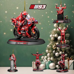 Ducati Racing Marc Márquez Christmas Ornament