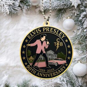 Elvis Presley 90th Birthday Commemorative Ornament