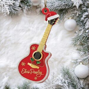 Elvis Presley Guitar Ornament