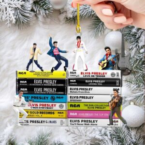 Elvis Presley Miniature Album Cover Ornaments