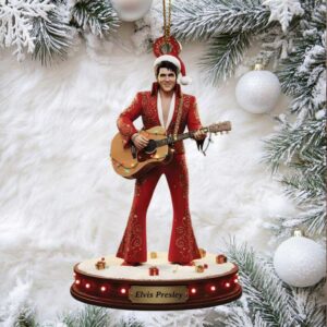 Elvis Presley® Red Suit Ornament