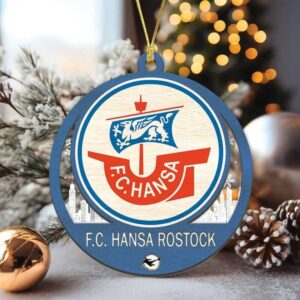F.C. Hansa Rostock Official Logo Christmas Ornament