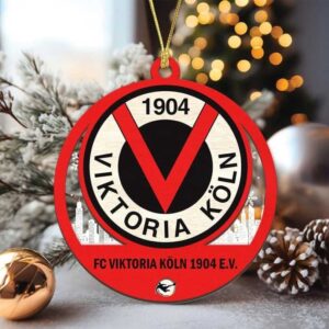 FC Viktoria Köln 1904 E.V. Logo Christmas Tree Decoration