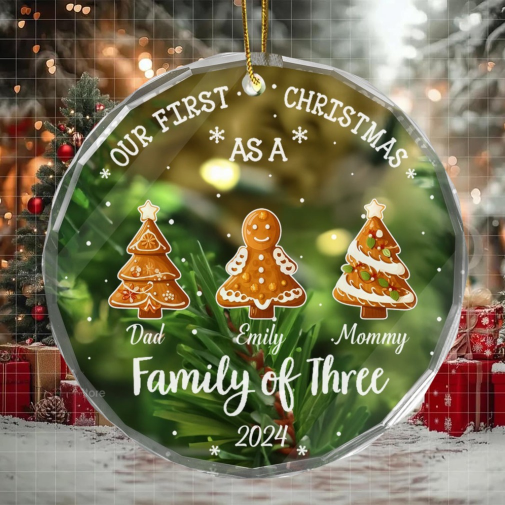 Family Tree Cake Gift For Family Personalized Glass Ornament Family Tree Cake Gift For Family Personalized Glass Ornament