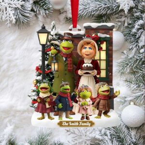 Family is Everything Personalized Christmas Acrylic Ornament Custom Gift for Everyone in the Family