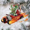Personalized Grinch Snowmobile Ornament Custom Name I Bang Ditches Christmas Decoration Personalized Grinch Snowmobile Ornament Custom Name I Bang Ditches Christmas Decoration
