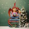 Celebrate the Season with Playful Green Holiday Tower Ornament Personalized Gift for All Ages Celebrate the Season with Playful Green Holiday Tower Ornament Personalized Gift for All Ages