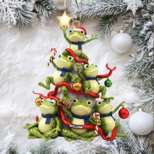 Frog Lovers' Christmas Tree Decoration