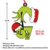 Funny Cartoon Trump Santa Acrylic Ornament President Donald Trump Christmas Ornament Funny Cartoon Trump Santa Acrylic Ornament President Donald Trump Christmas Ornament