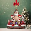 Custom Horse Riding BUCKED Jeep Christmas Ornament Custom Horse Riding BUCKED Jeep Christmas Ornament