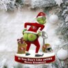 Wild Sasquatch Family Walking Acrylic Ornament Personalized Gifts For Family Wild Sasquatch Family Walking Acrylic Ornament Personalized Gifts For Family