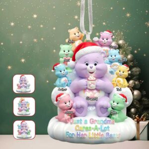 Happy Grandma Christmas Ornament Personalized Gifts For Grandma