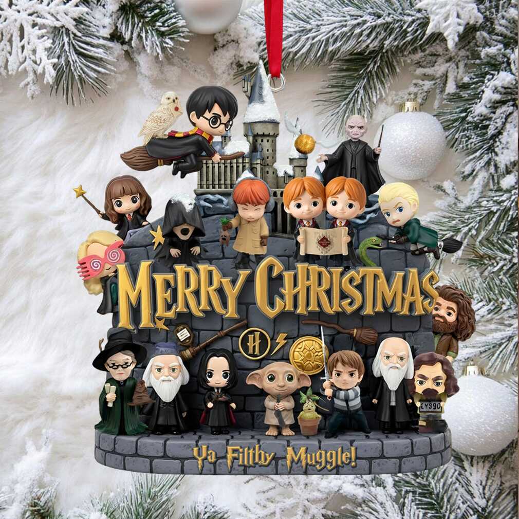 Harry Potter Merry Christmas, Ya Filthy Muggle Ornament Harry Potter Merry Christmas, Ya Filthy Muggle Ornament
