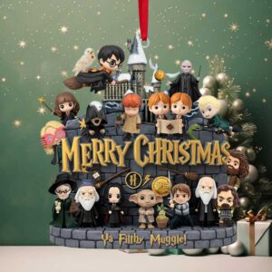 Harry Potter Merry Christmas, Ya Filthy Muggle Ornament