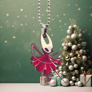 Hollow Knight Silksong Hornet Acrylic Car Ornament Keychain