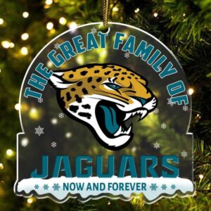 Jacksonville Jaguars The Great Family Of Christmas Ornament