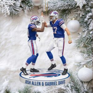 Josh Allen & Gabriel Davis High Five Collectible Josh Allen & Gabriel Davis High Five Collectible