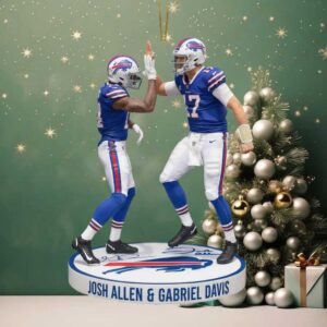 Josh Allen & Gabriel Davis High Five Collectible