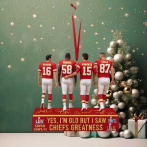 Kansas City Chiefs Chiefs Greatness Team Celebration Ornament