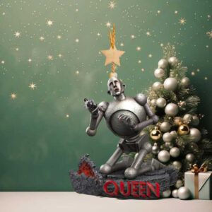Knucklebonz Queen Robot Ornament - Limotees Ornament Xmas