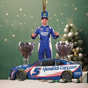 Kyle Larson 2025 NASCAR Cup Series Champion Custom Shape 2sided Acrylic Ornament.jfif Kyle Larson 2025 NASCAR Cup Series Champion Custom Shape 2sided Acrylic Ornament.jfif