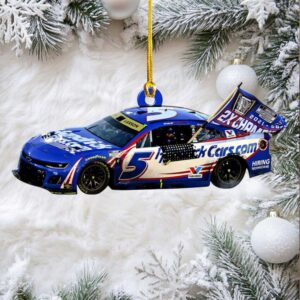 Kyle Larson 2025 NASCAR Cup Series Champion Custom Shape Acrylic Ornament.jfif
