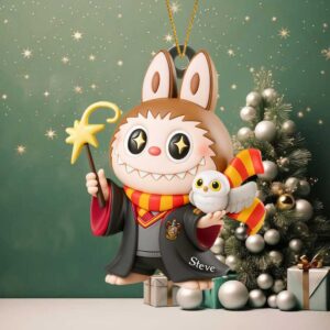 Labubu Harry Potter Wizard School Uniform Hanging Ornament