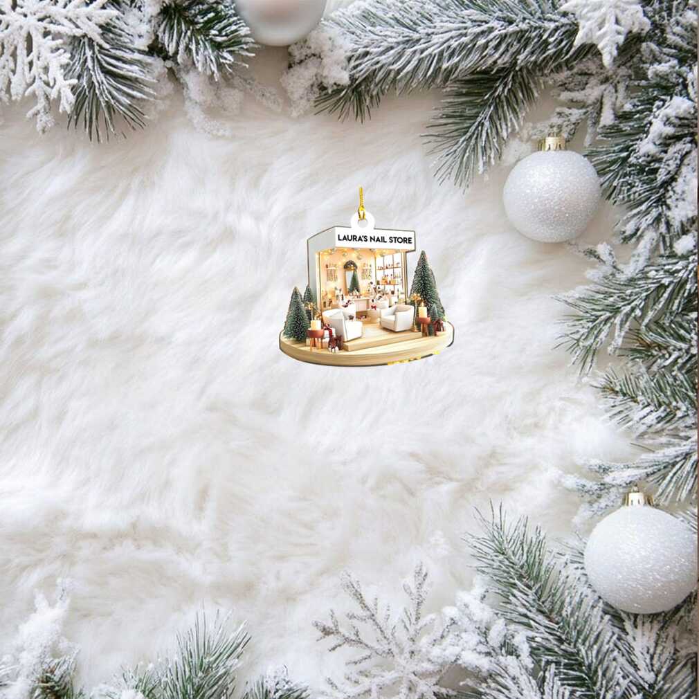 Laura’s Nail Store Miniature Christmas Ornament Laura’s Nail Store Miniature Christmas Ornament