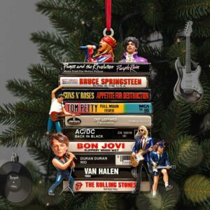 Legends of Rock Christmas Ornament