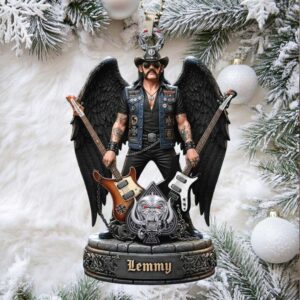 Lemmy Kilmister Angel of Rock Ornament