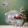 Personalized Fishing Photo Christmas Ornament Personalized Fishing Photo Christmas Ornament