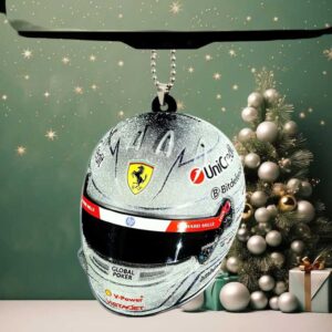 Lewis Hamilton 2025 Las Vegas GP F1 Helmet Mini Collectible Ornament Lewis Hamilton 2025 Las Vegas GP F1 Helmet Mini Collectible Ornament
