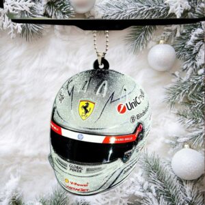 Lewis Hamilton 2025 Las Vegas GP F1 Helmet Mini Collectible Ornament
