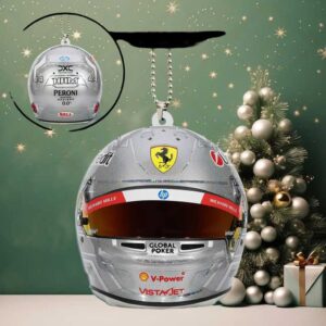 Lewis Hamilton 2025 Las Vegas GP Special Edition F1 Mini Helmet Ornament Lewis Hamilton 2025 Las Vegas GP Special Edition F1 Mini Helmet Ornament