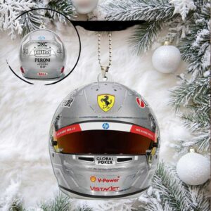 Lewis Hamilton 2025 Las Vegas GP Special Edition F1 Mini Helmet Ornament
